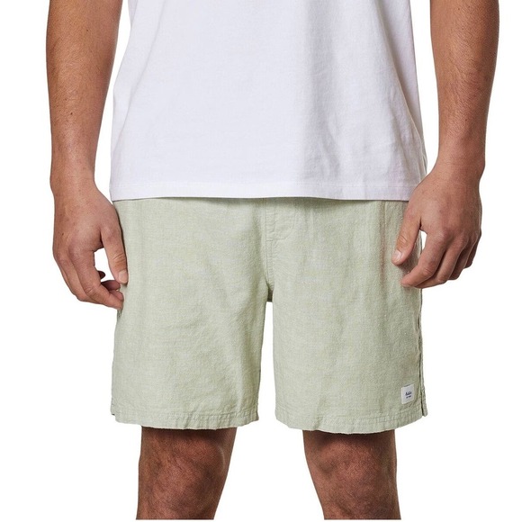 Katin Other - Katin Isaiah Local Shorts Linen Cotton Bld Drawstring Mint Green Medium
